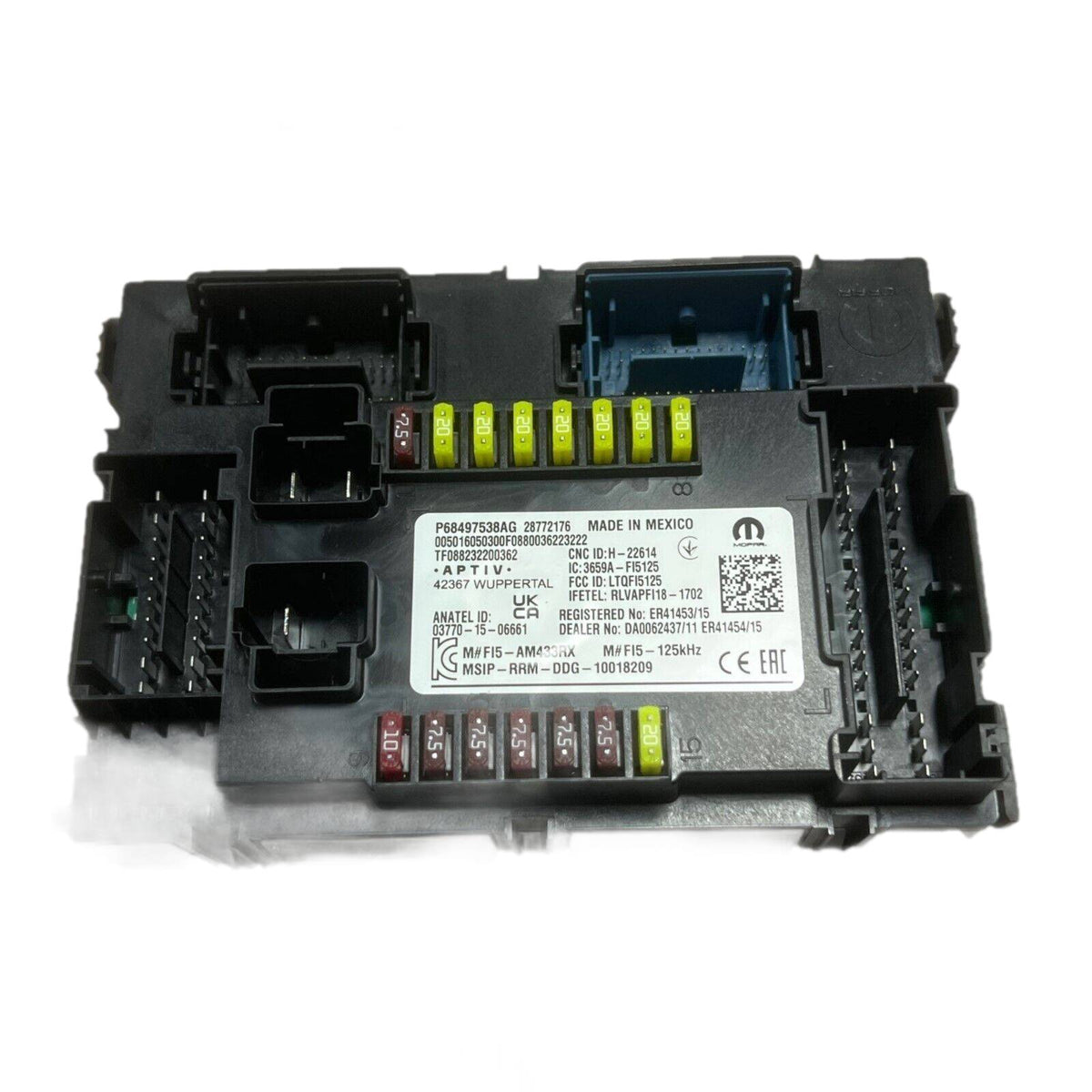 JEEP COMPASS BODY DOMAIN CONTROL MODULE FUSE BOX 2022 68497538AF ...